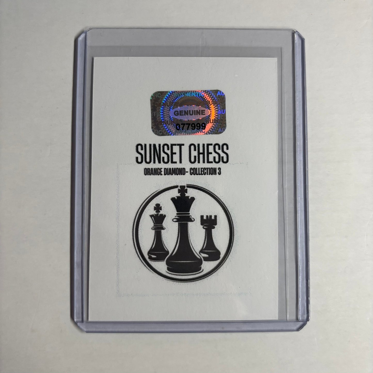 Orange Diamond Collection 3 - Trading Card