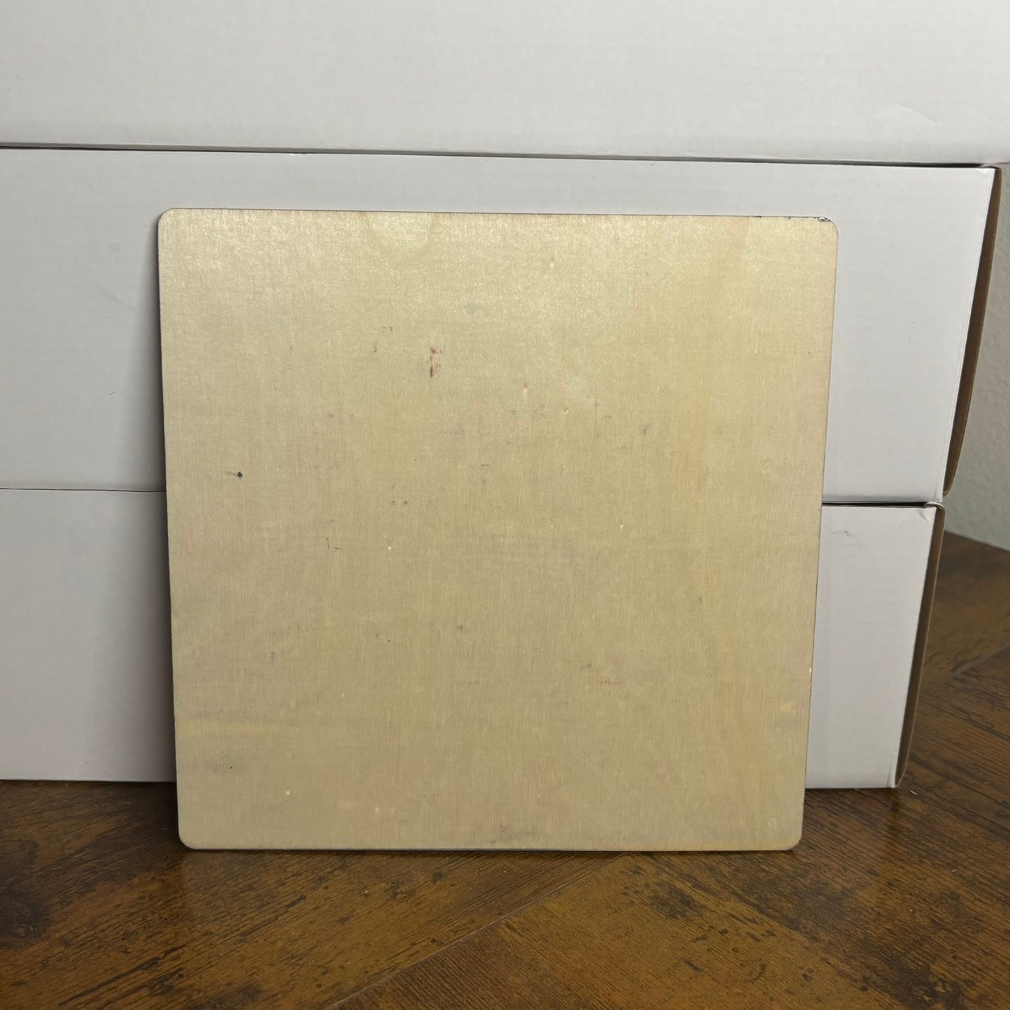 Light Pink Blue - Painted Thin Wooden Chess Board