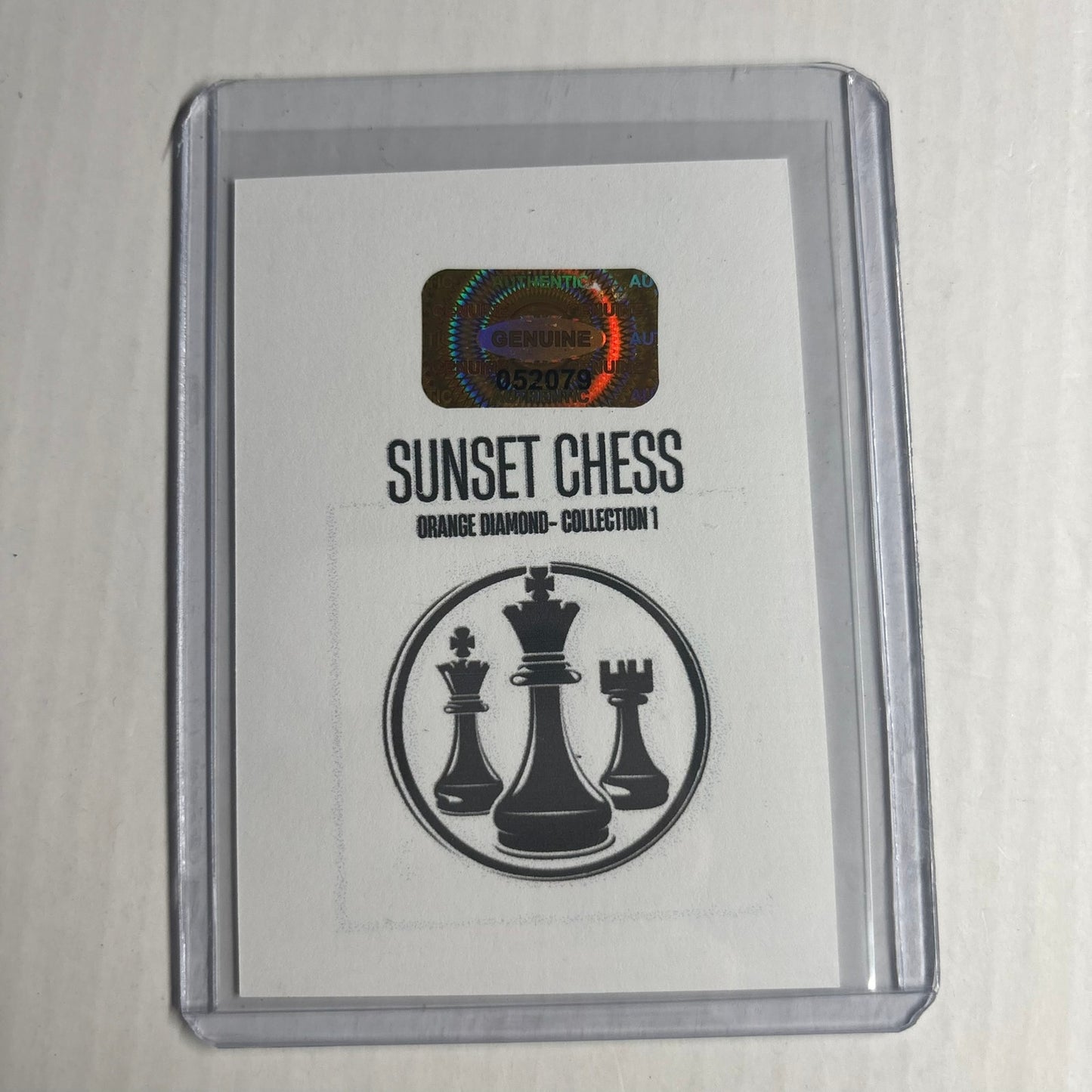 Orange Diamond Collection 1 - Trading Card