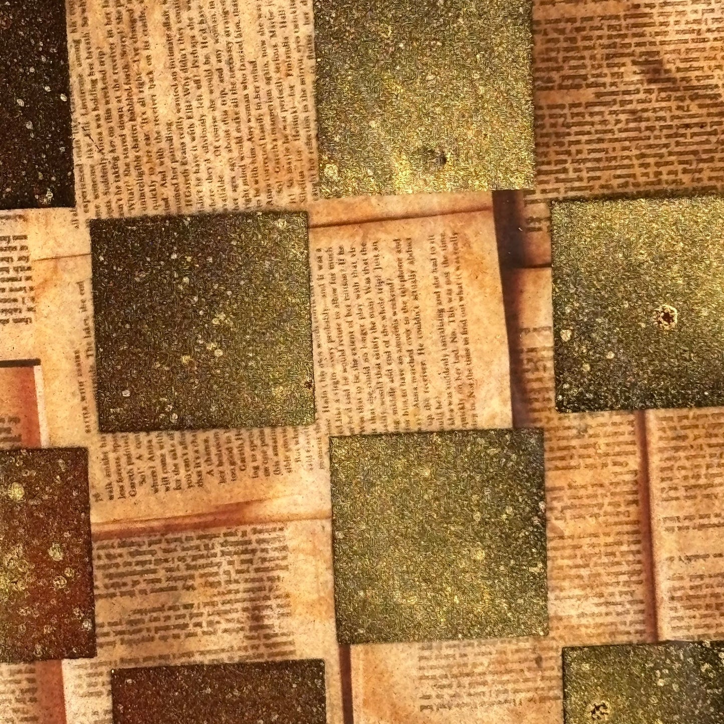Ancient Script - Resin Coated Chess Board
