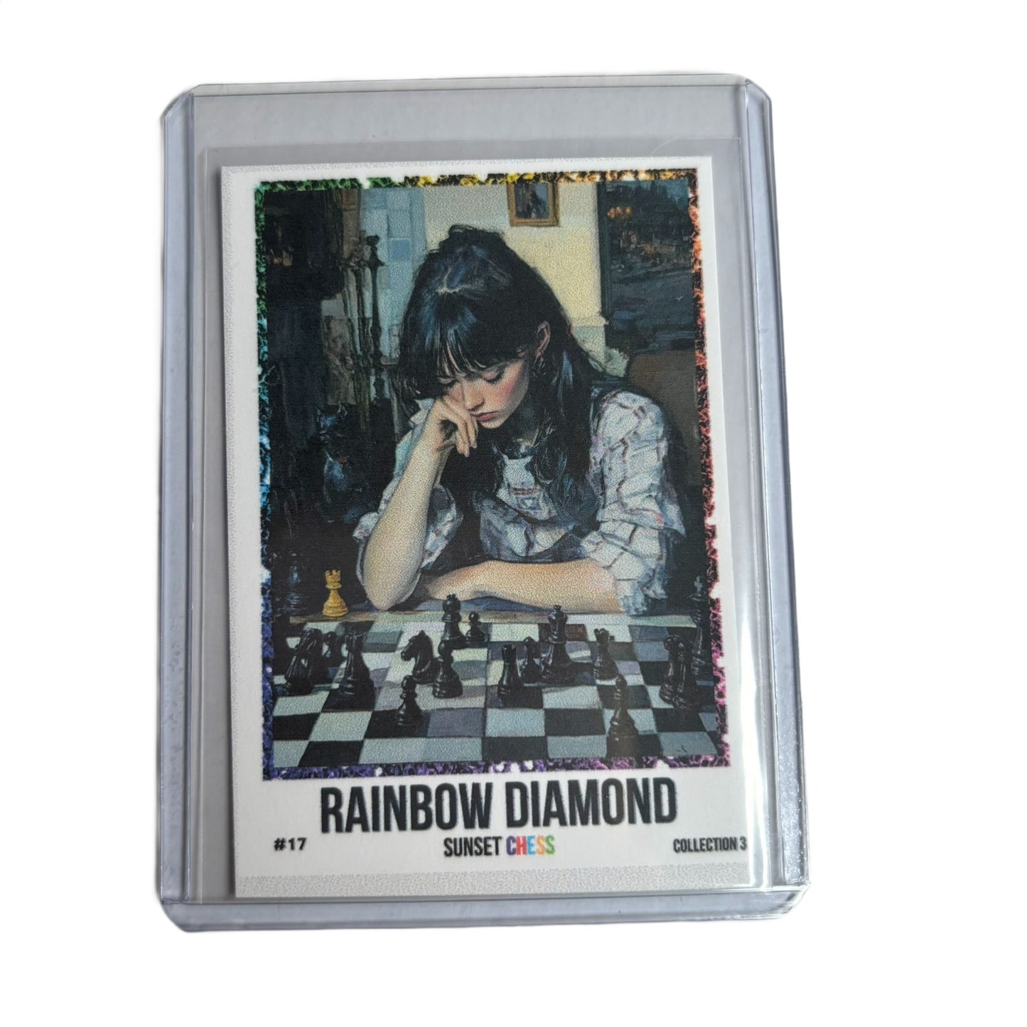 Rainbow Diamond Collection 3 Card #17 - Scrapbook Trading Card