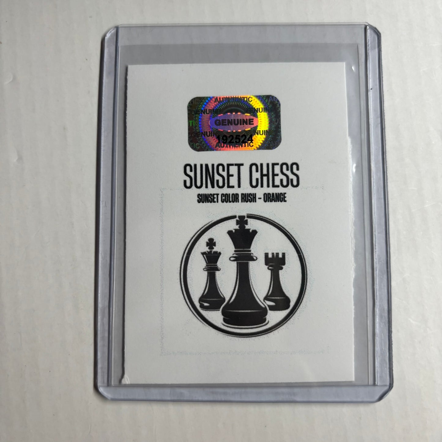 Orange Collection - Trading Card