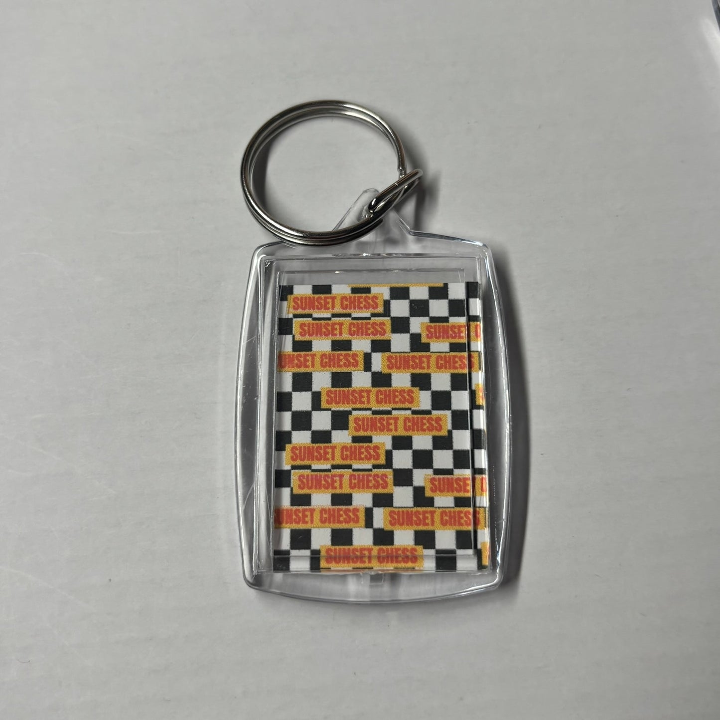 Space Wars - Chess Photo Keychain