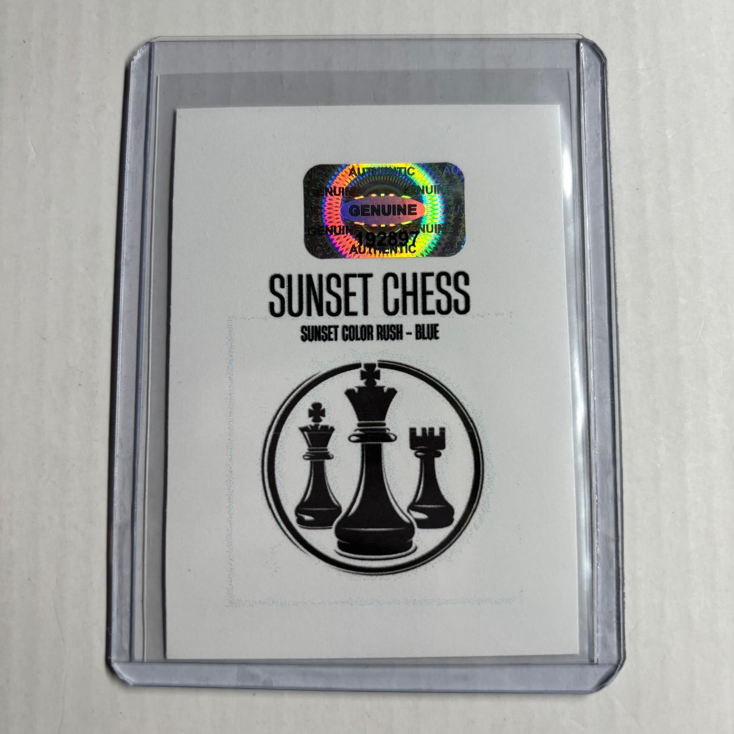 Blue Collection - Trading Card