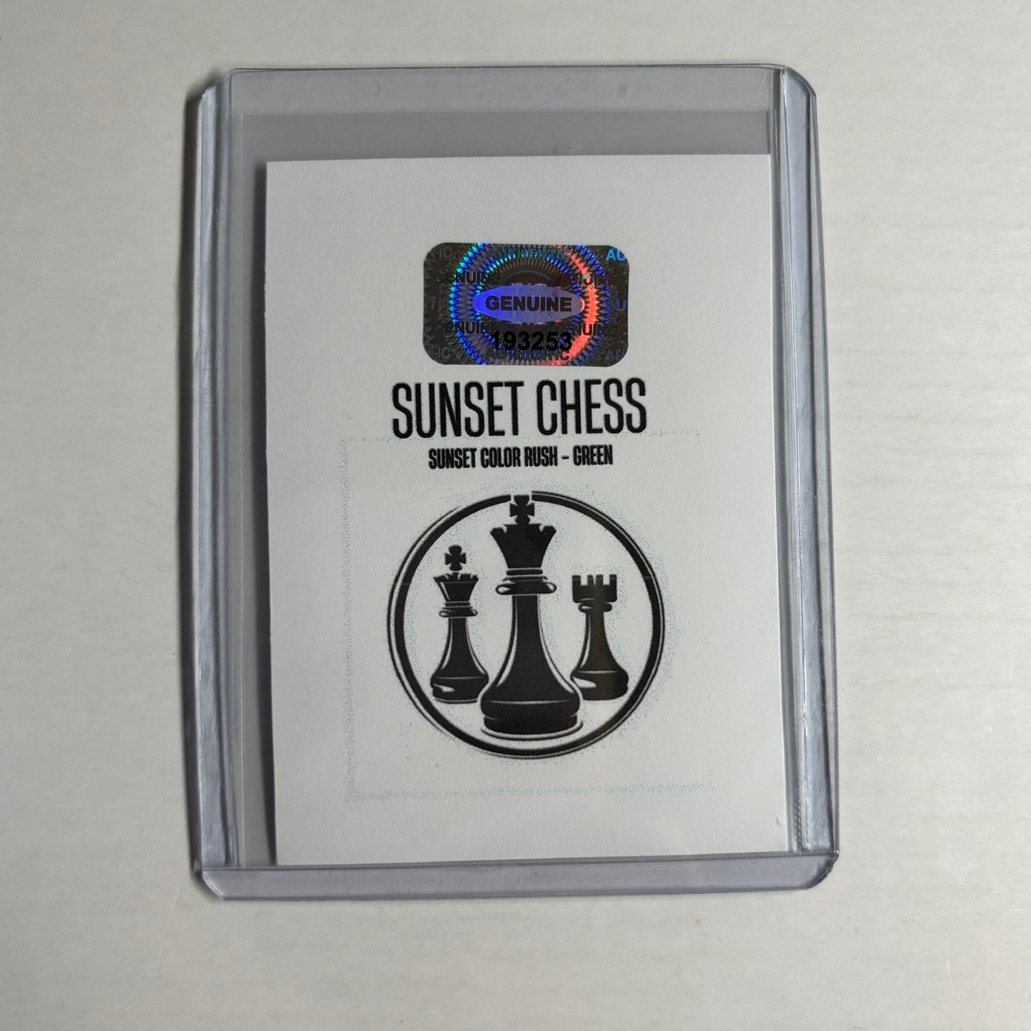 Green Collection - Trading Card