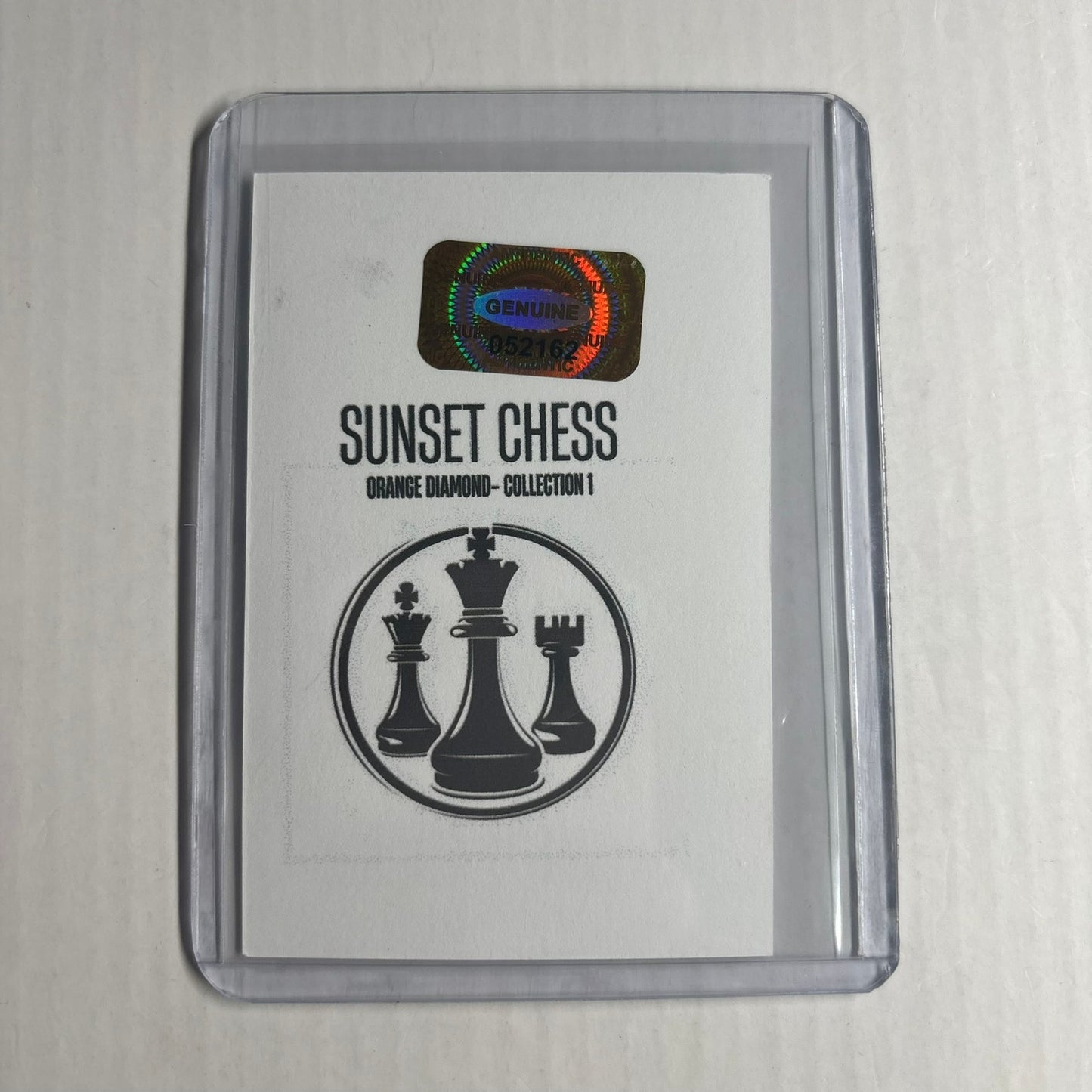 Orange Diamond Collection 1 - Trading Card