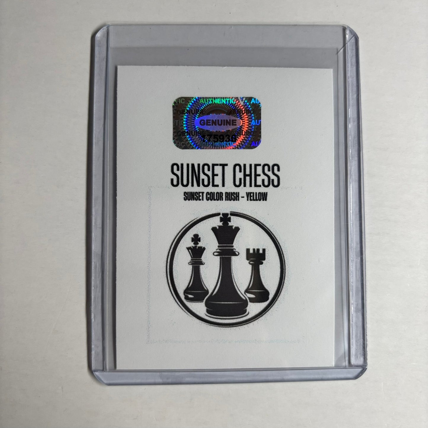 Yellow Collection - Trading Card