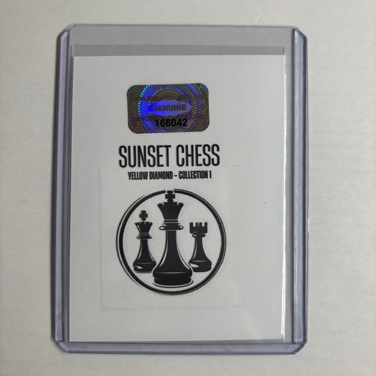 Yellow Diamond Collection 1 - Trading Card