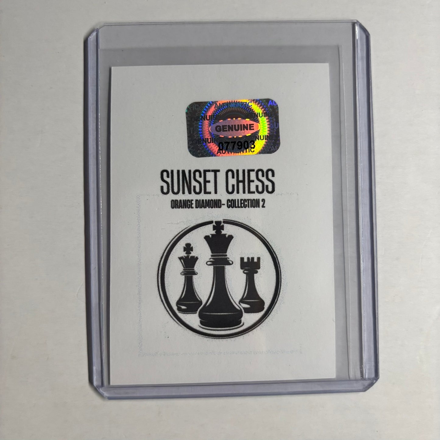 Orange Diamond Collection 2 - Trading Card