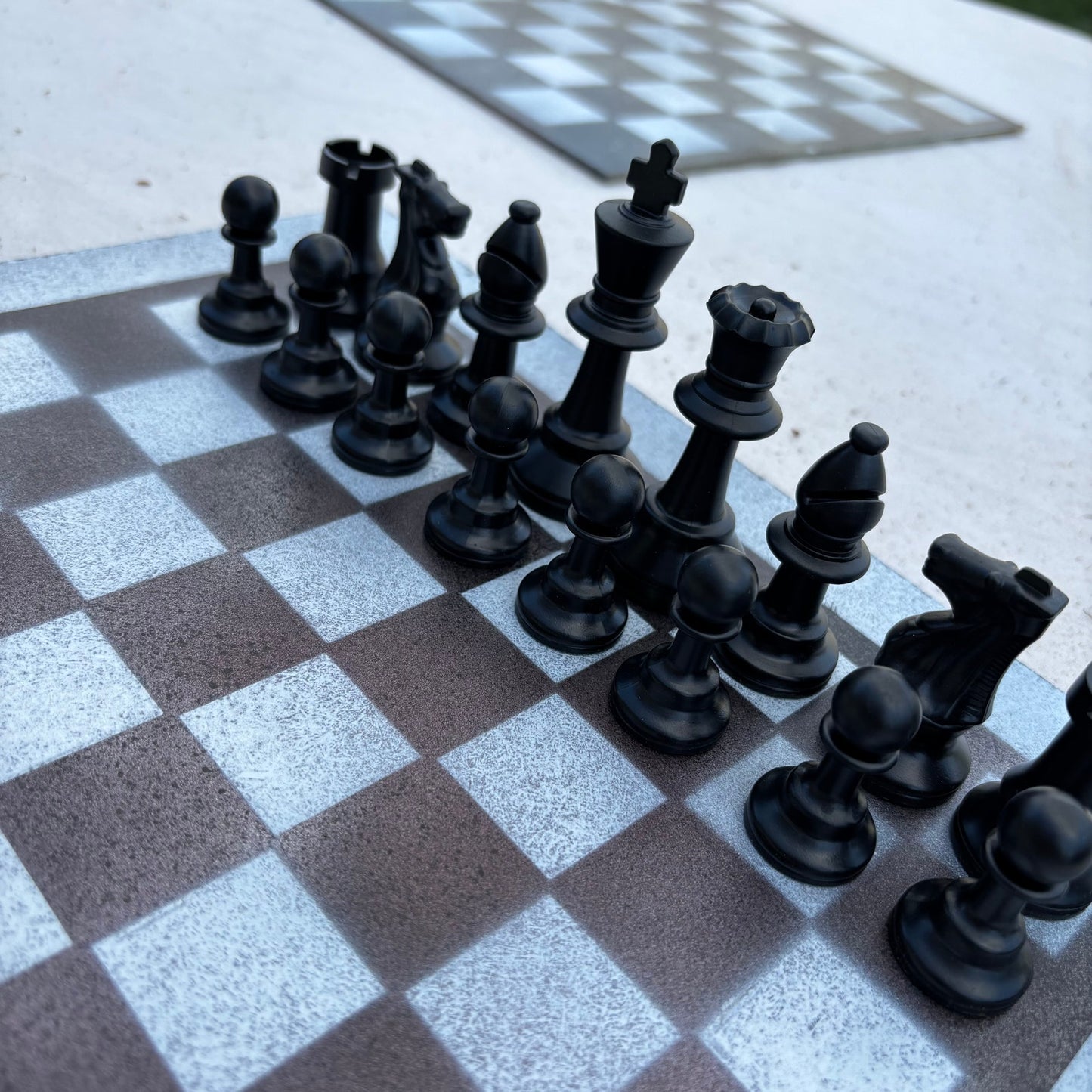 Simple Edition - Painted Chess Set