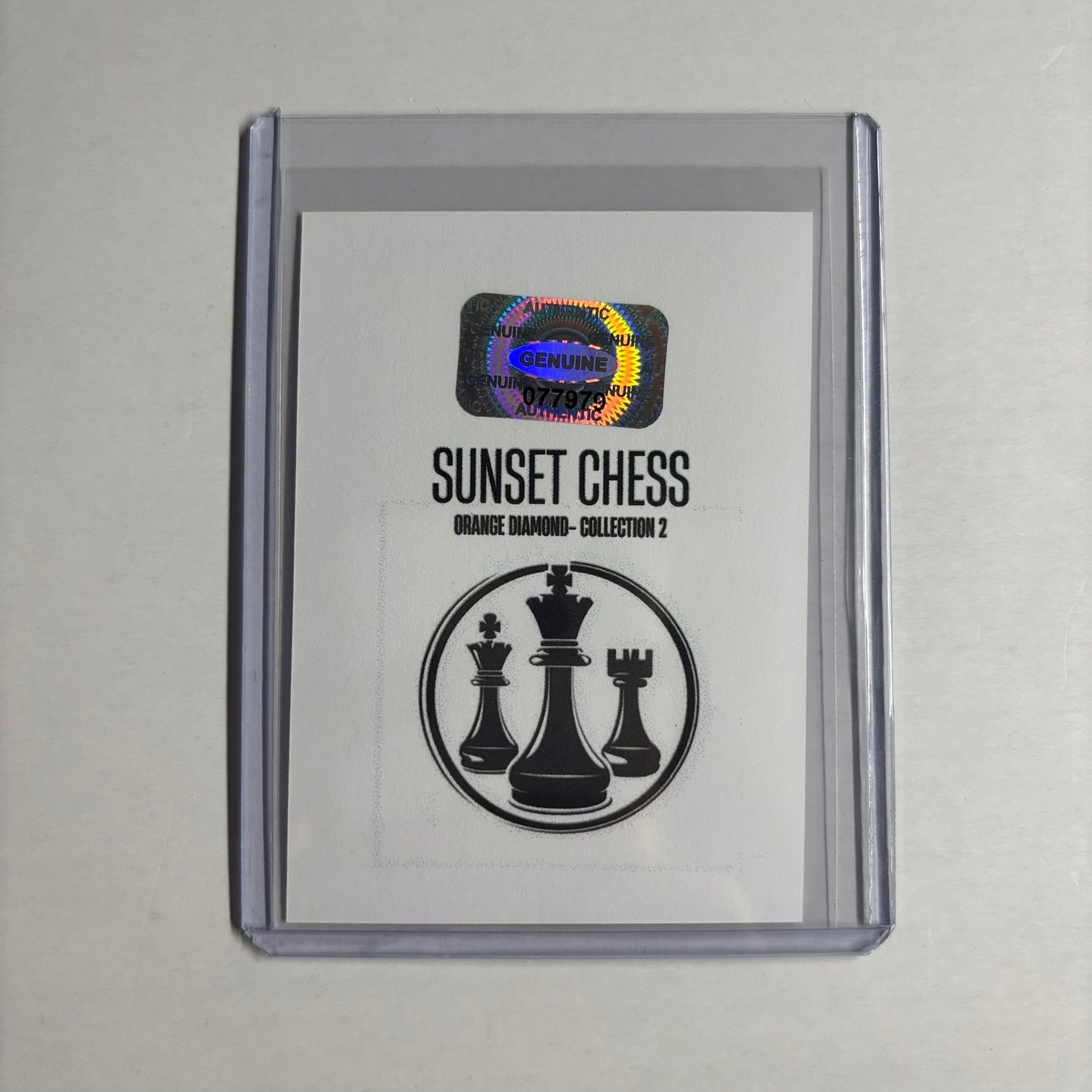 Orange Diamond Collection 2 - Trading Card