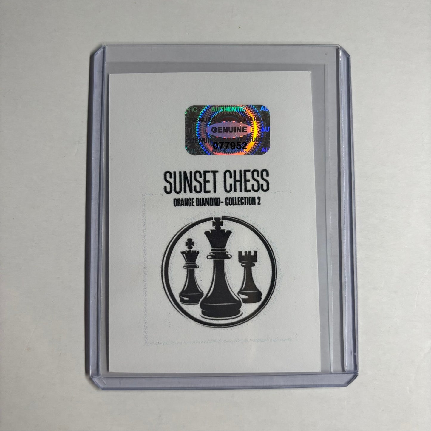 Orange Diamond Collection 2 - Trading Card