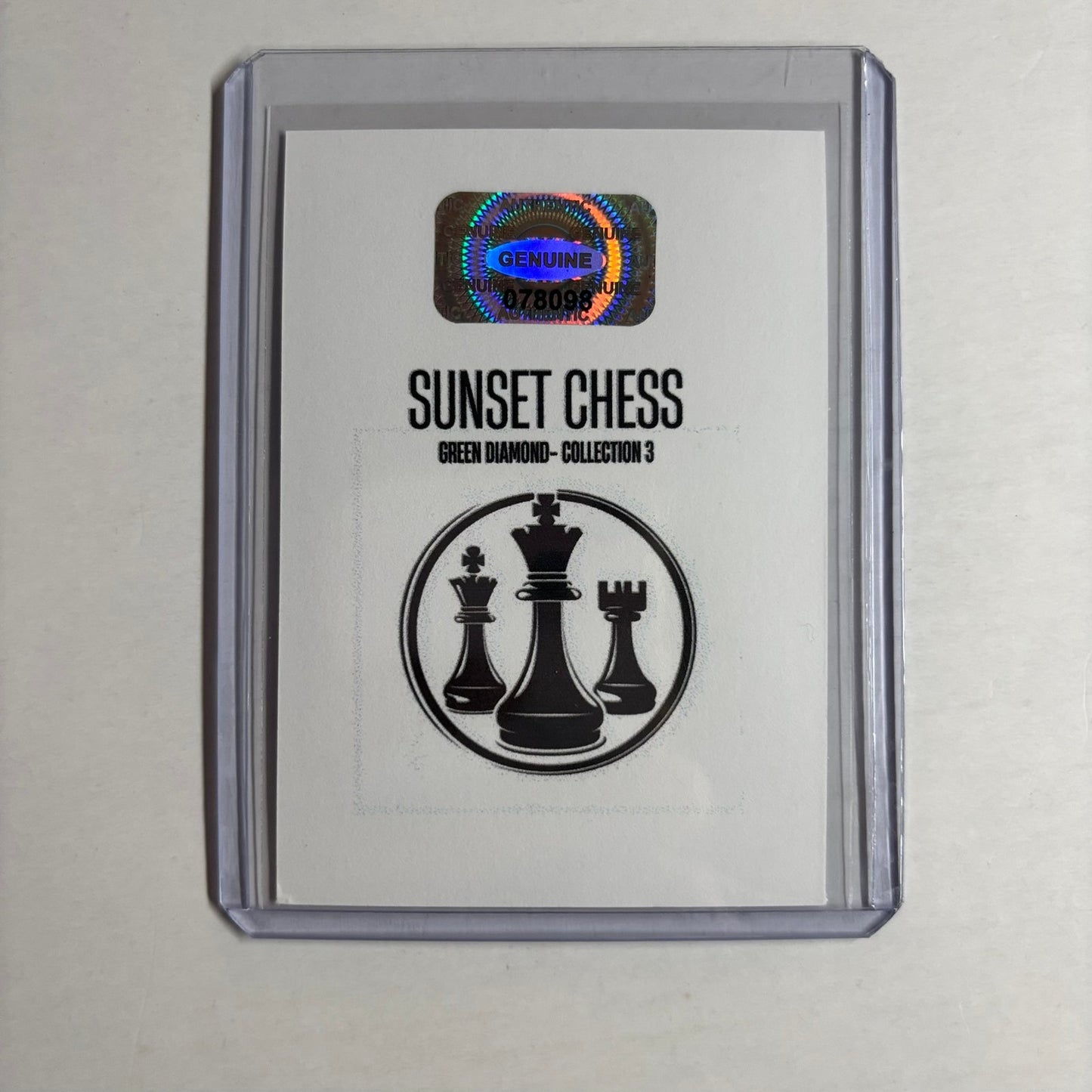 Green Diamond Collection 3 - Trading Card