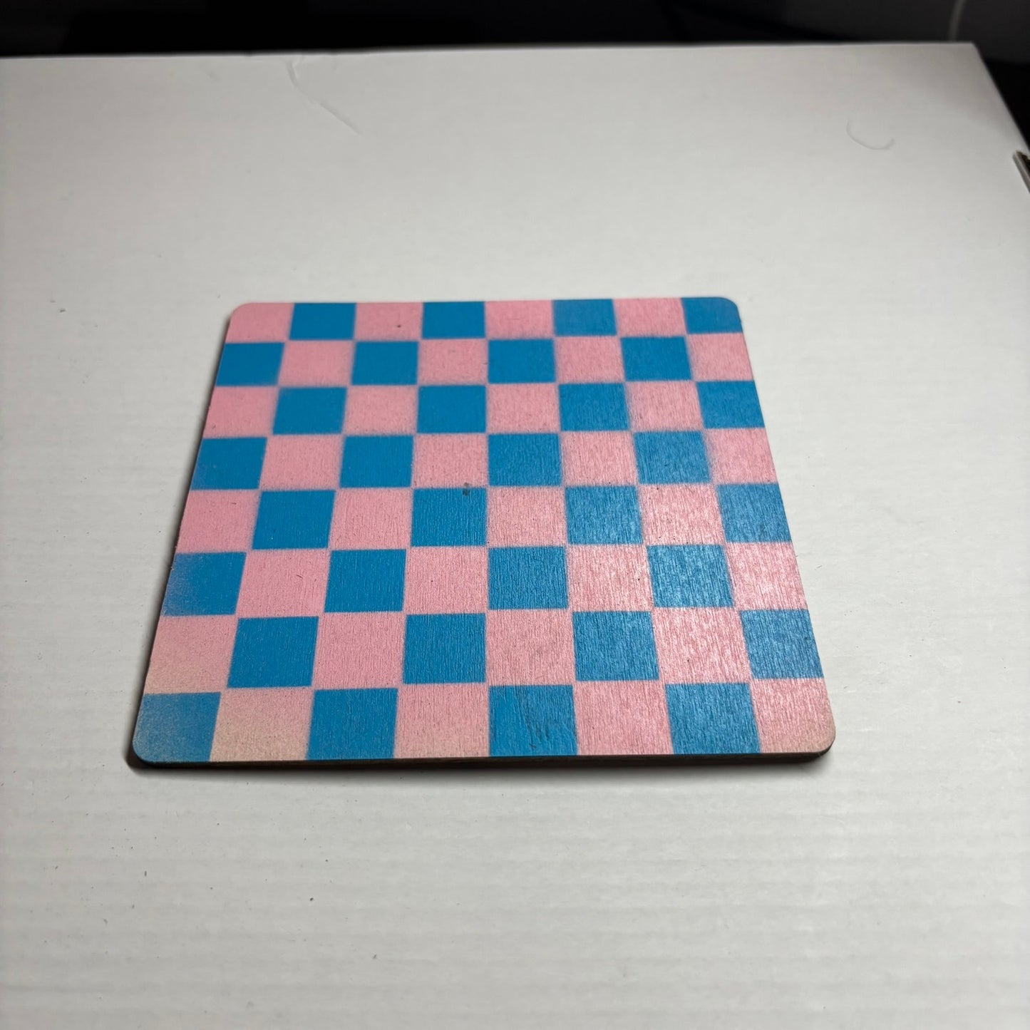 Light Pink Blue - Mini Chess Set