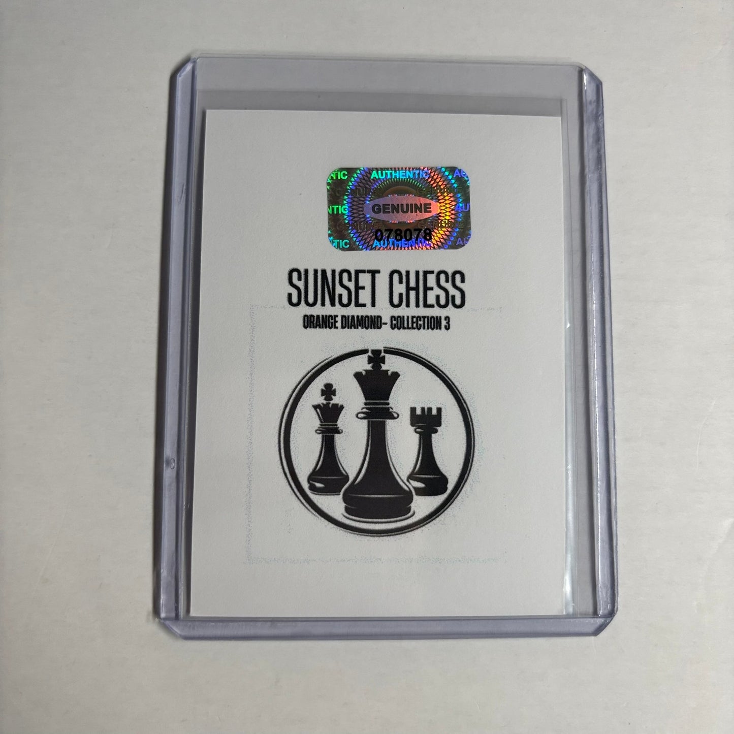 Orange Diamond Collection 3 - Trading Card