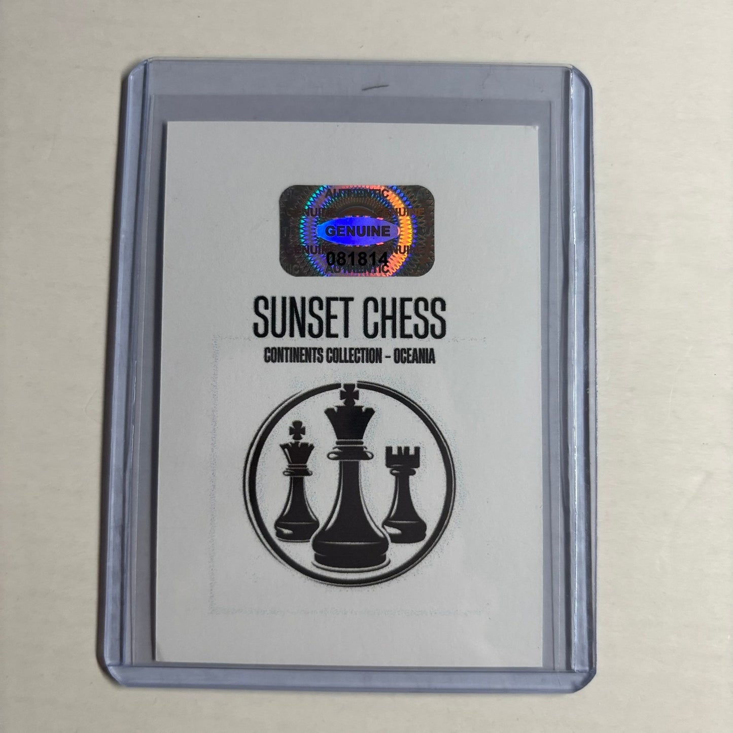 Oceania Collection - Trading Card