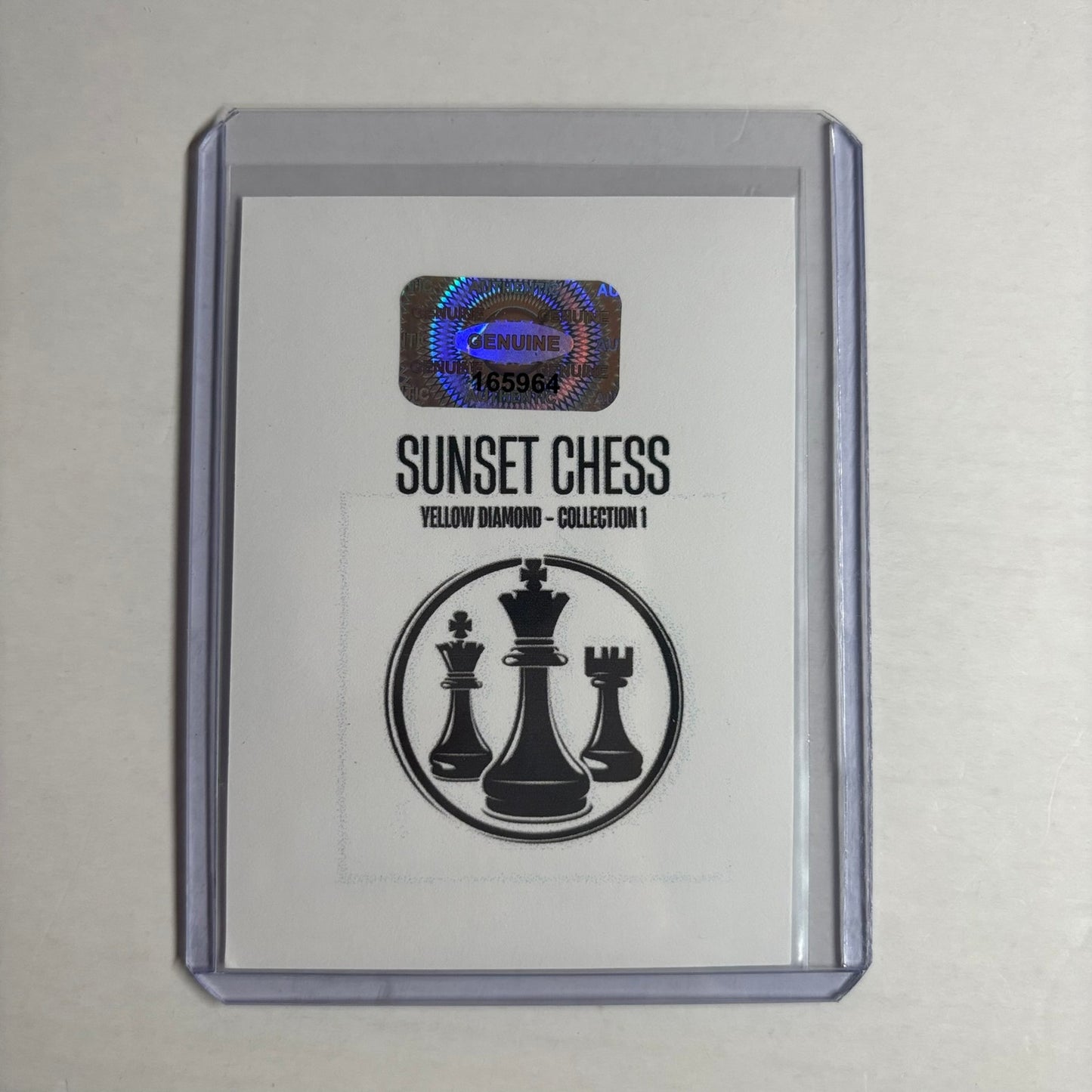 Yellow Diamond Collection 1 - Trading Card