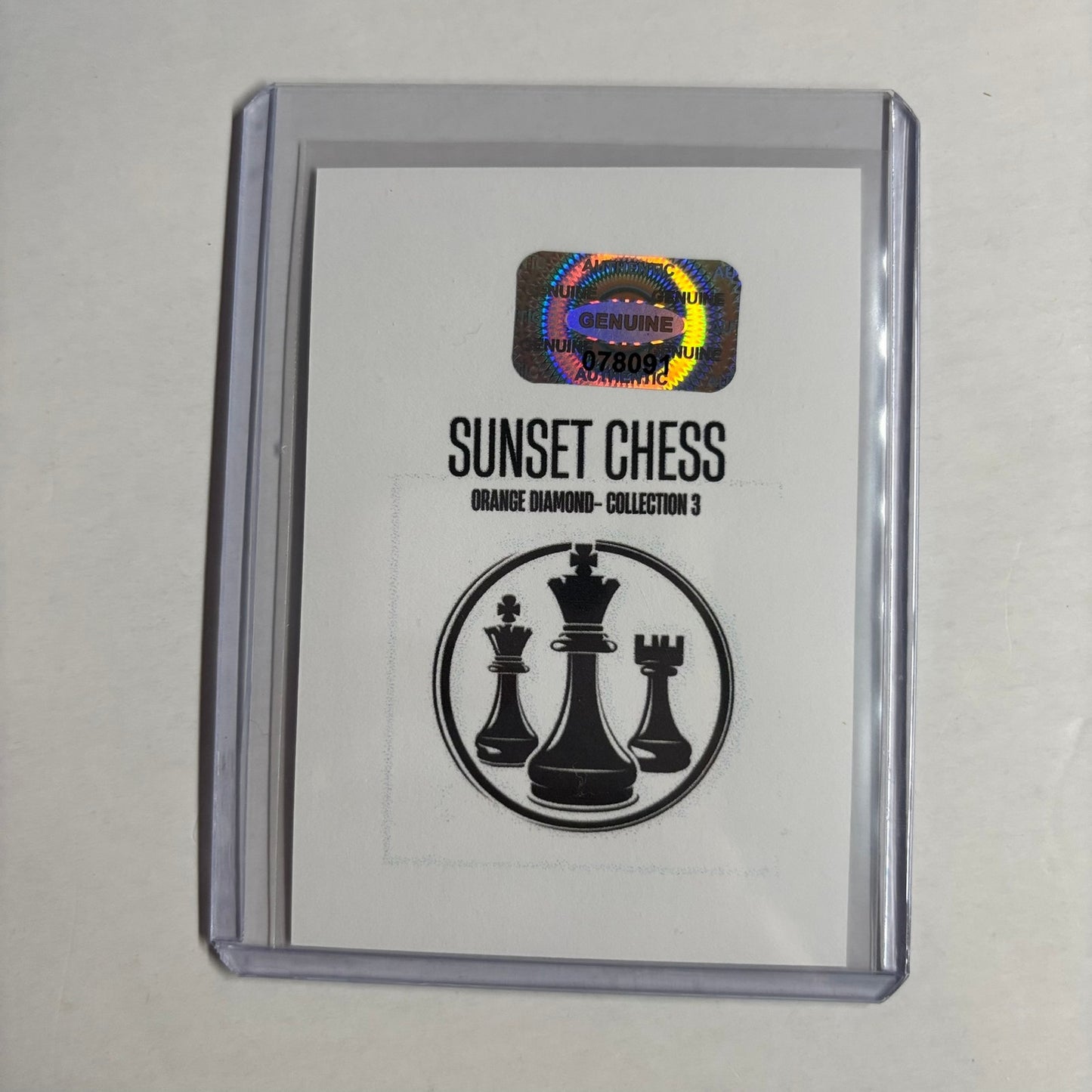 Orange Diamond Collection 3 - Trading Card