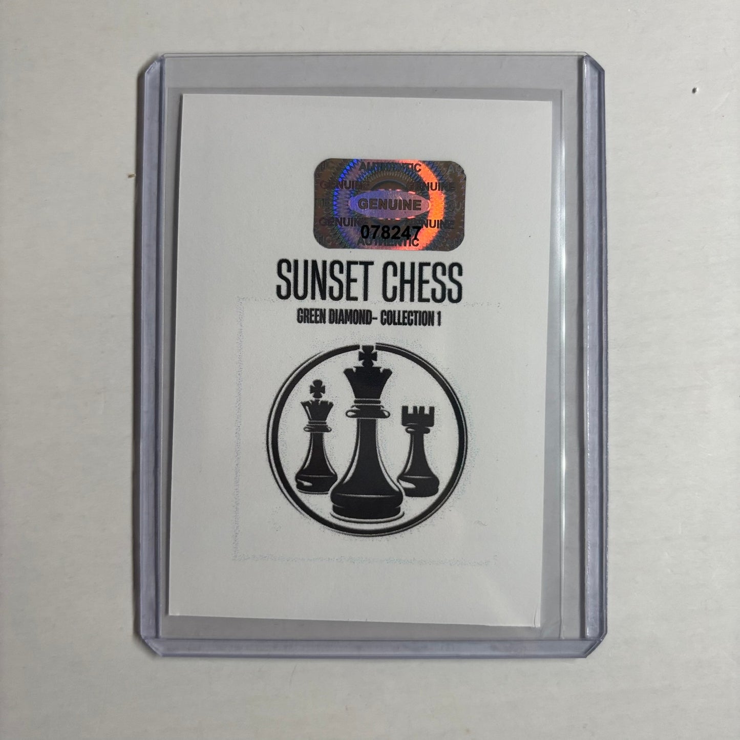 Green Diamond Collection 1 - Trading Card