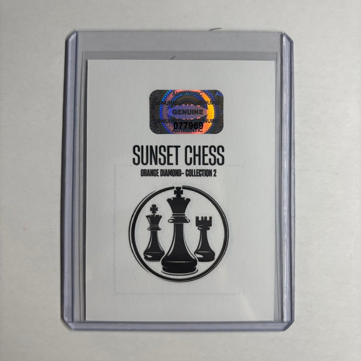 Orange Diamond Collection 2 - Trading Card