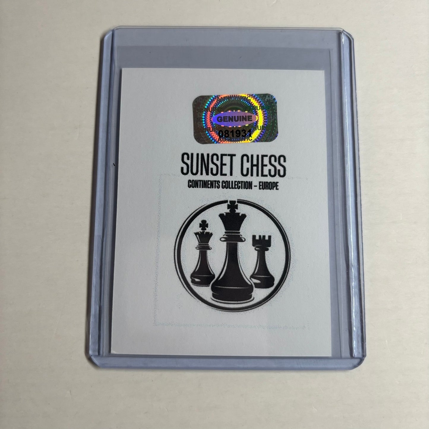 Europe Collection - Trading Card