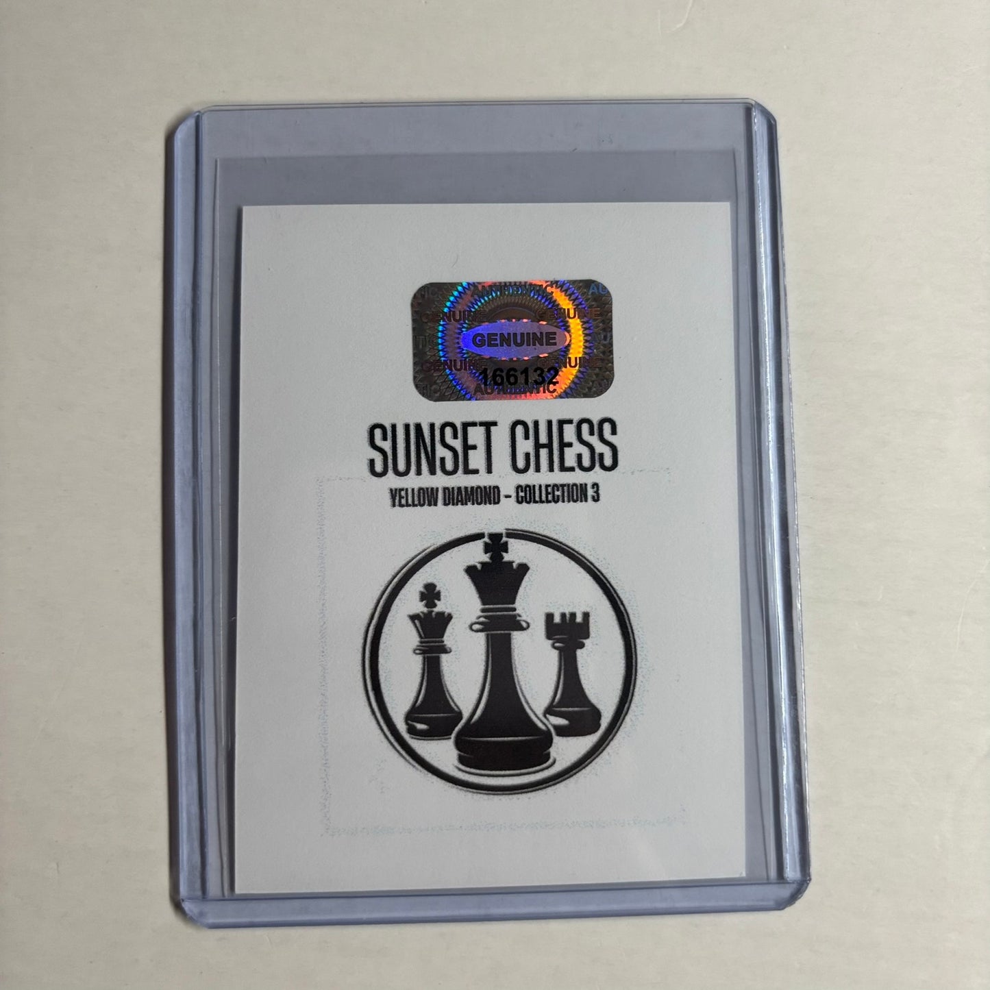 Yellow Diamond Collection 3 - Trading Card