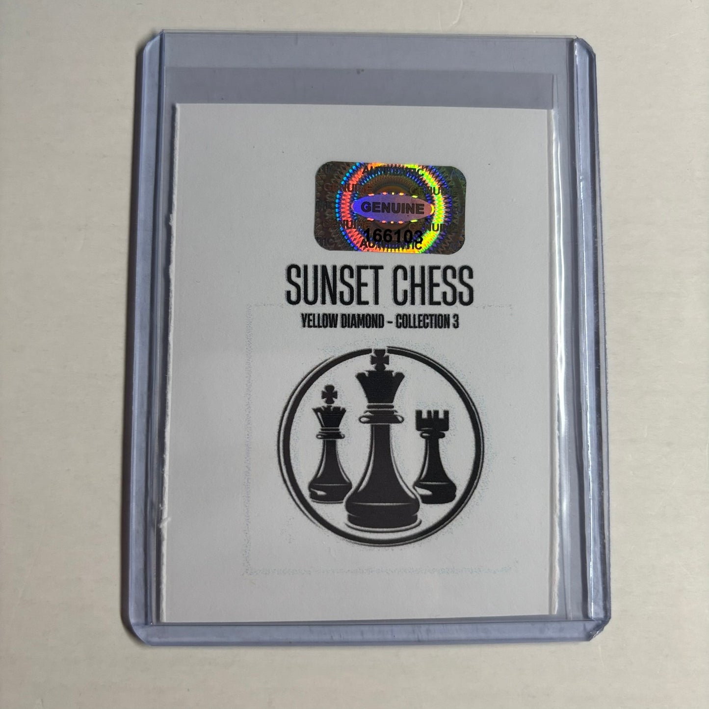 Yellow Diamond Collection 3 - Trading Card