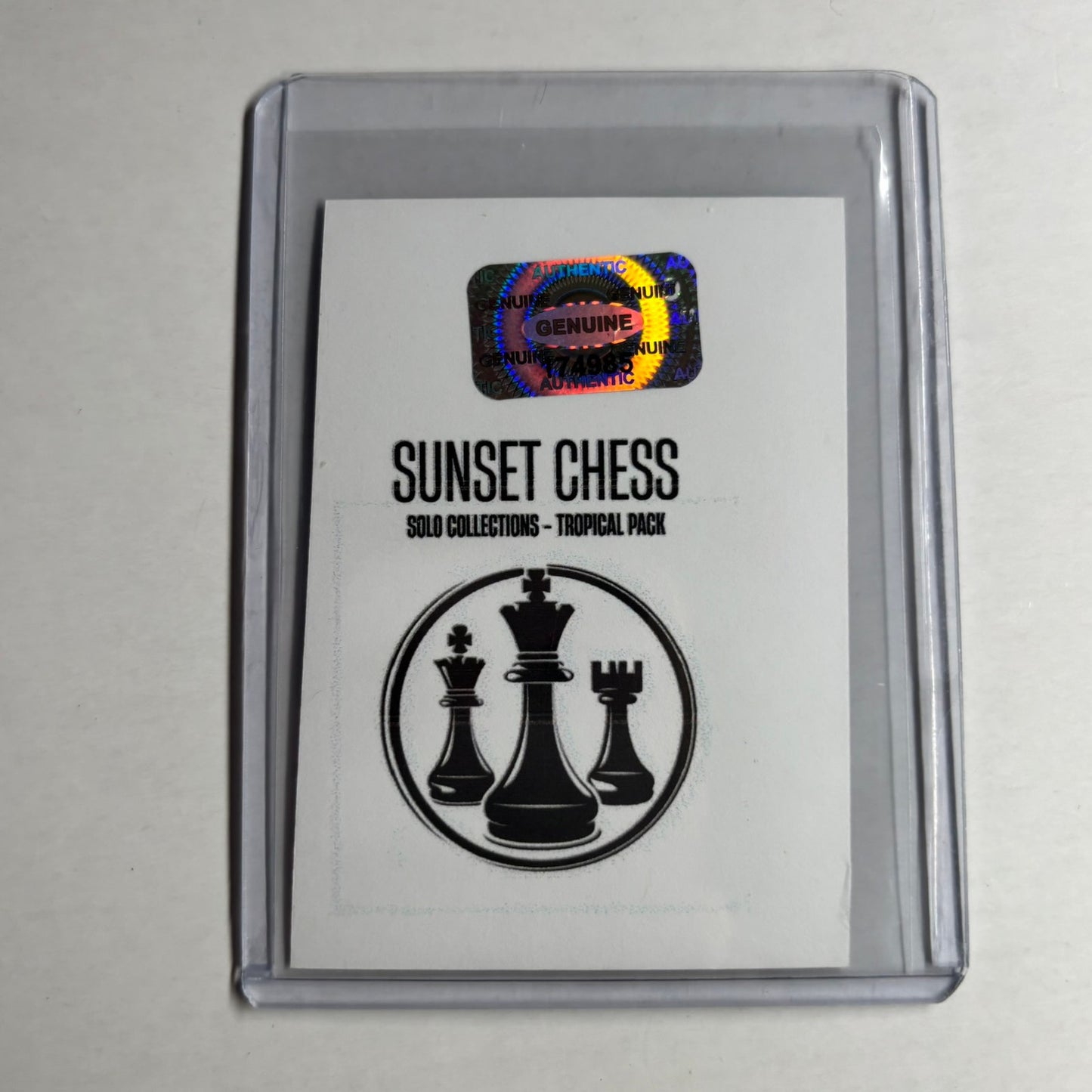 Tropical Collection - Trading Card