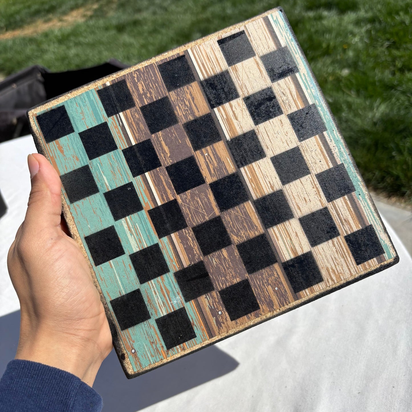 Seaside Wood Design - Scrapbook Chess Set