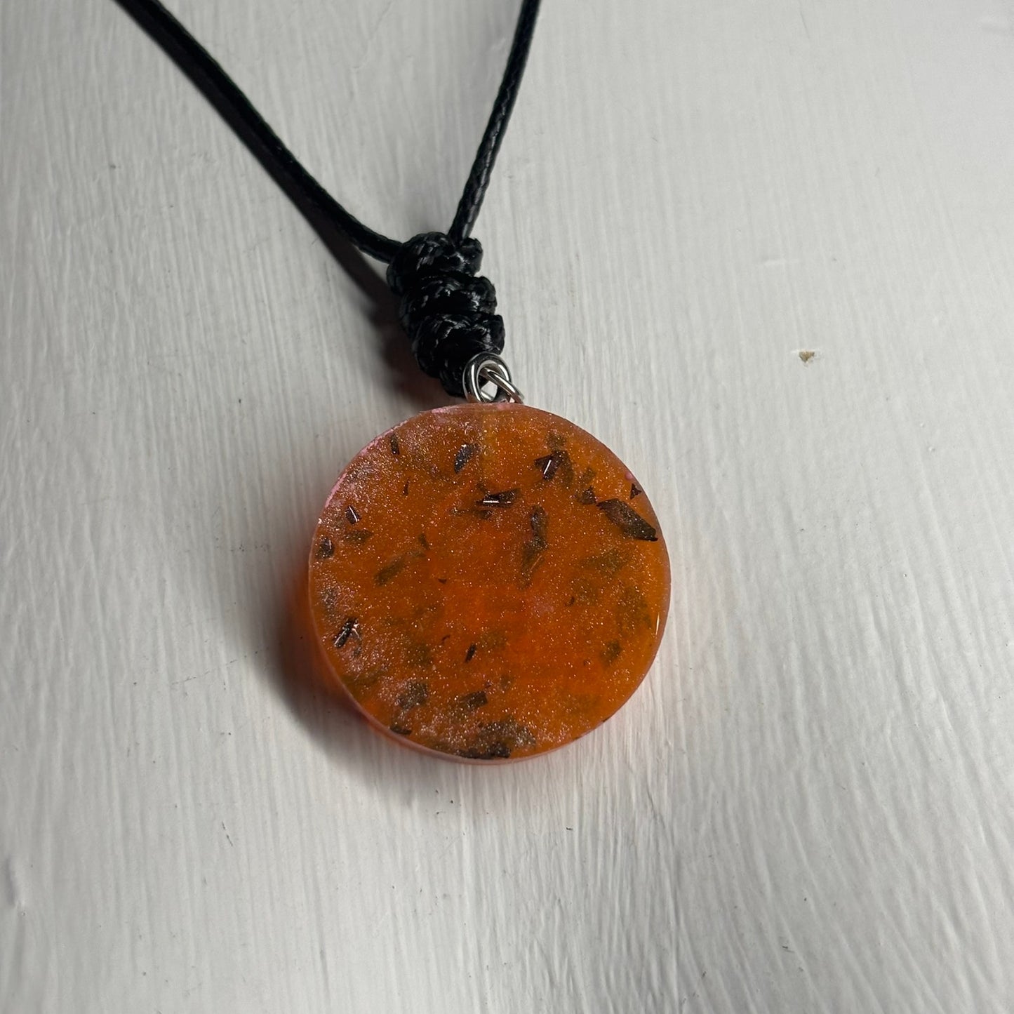 Pint Print Bishop - Handmade Resin Chess Necklace