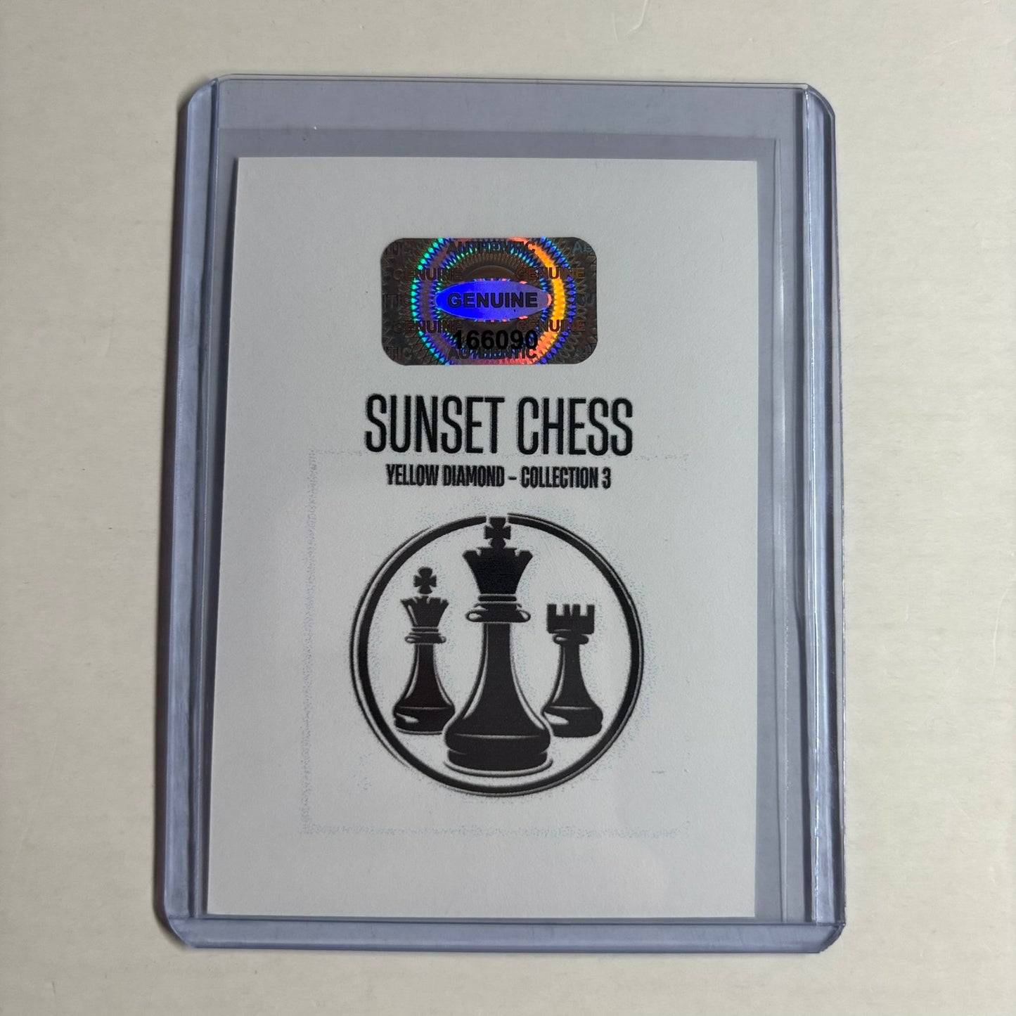 Yellow Diamond Collection 3 - Trading Card