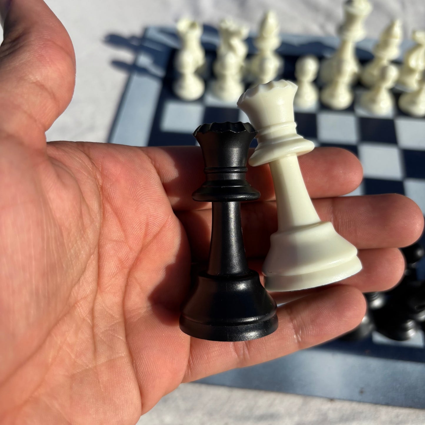 Simplistic Set - Painted Chess Set