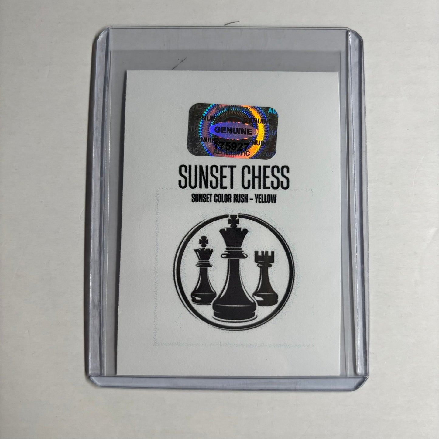 Yellow Collection - Trading Card