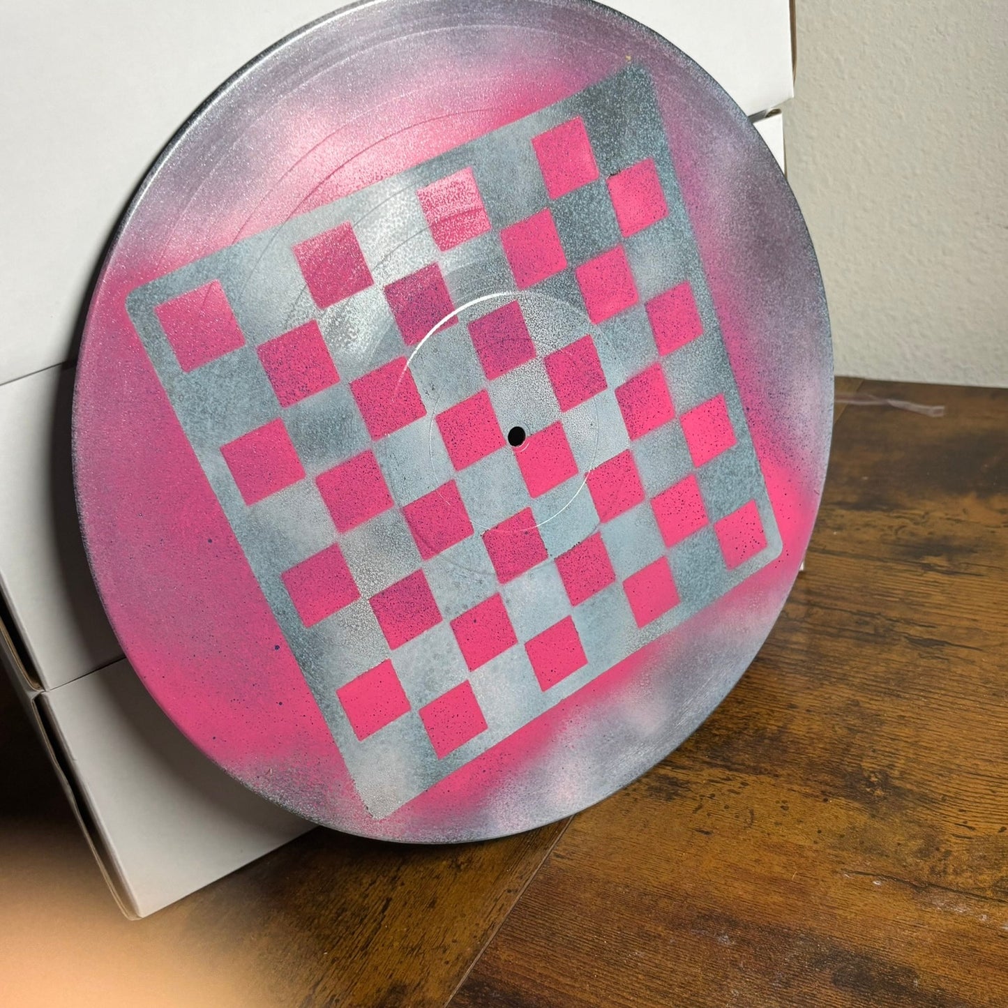 Cotton Candy Pink - Vinyl Chess Board
