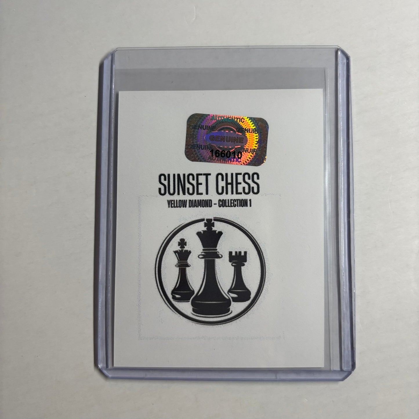 Yellow Diamond Collection 1 - Trading Card