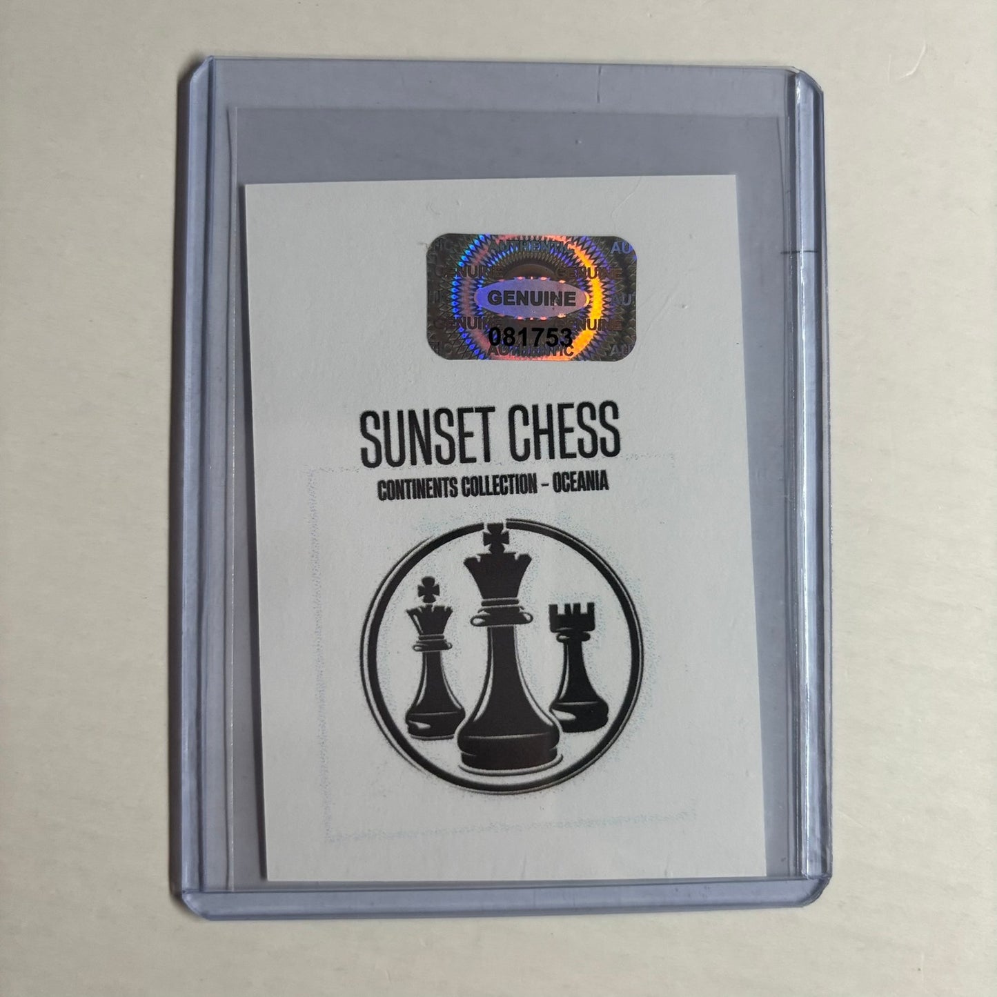 Oceania Collection - Trading Card