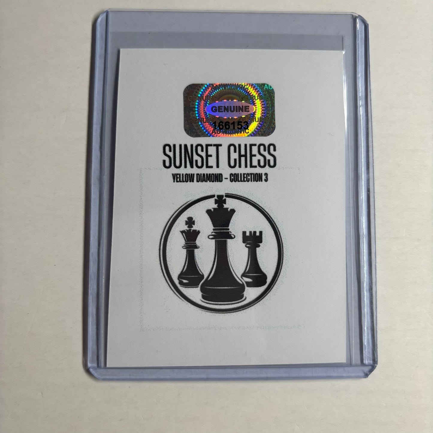 Yellow Diamond Collection 3 - Trading Card