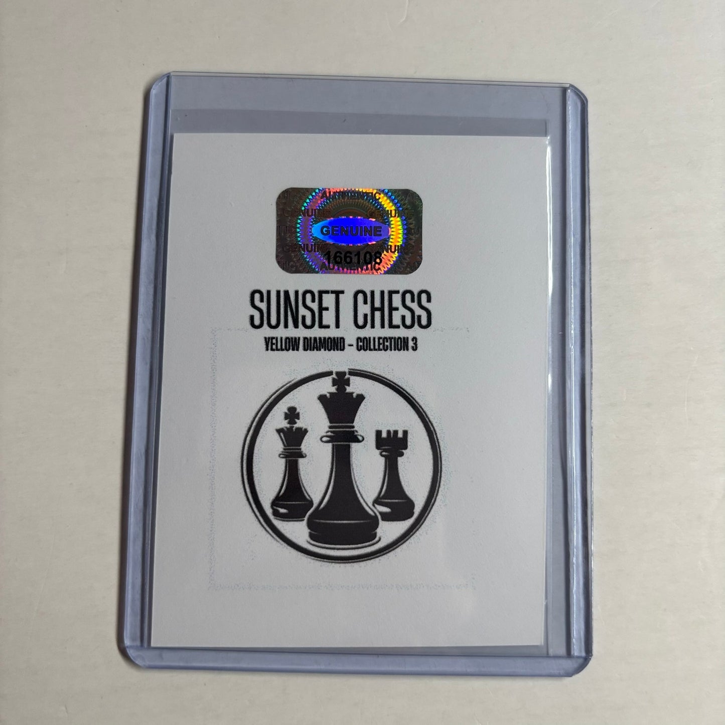 Yellow Diamond Collection 3 - Trading Card