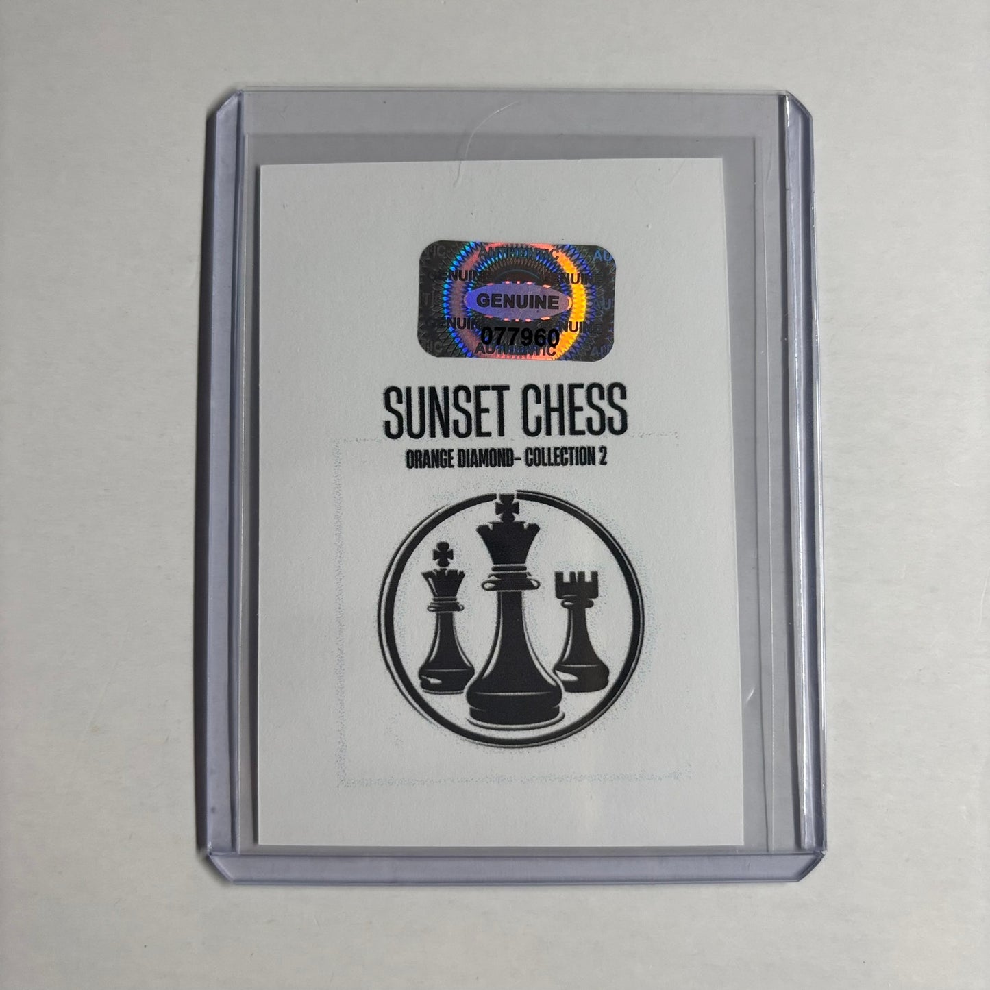 Orange Diamond Collection 2 - Trading Card