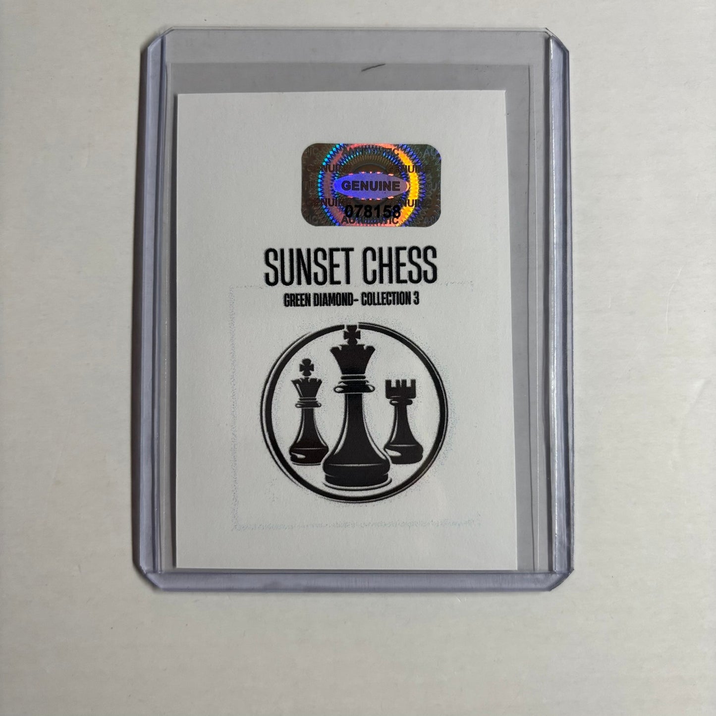 Green Diamond Collection 3 - Trading Card