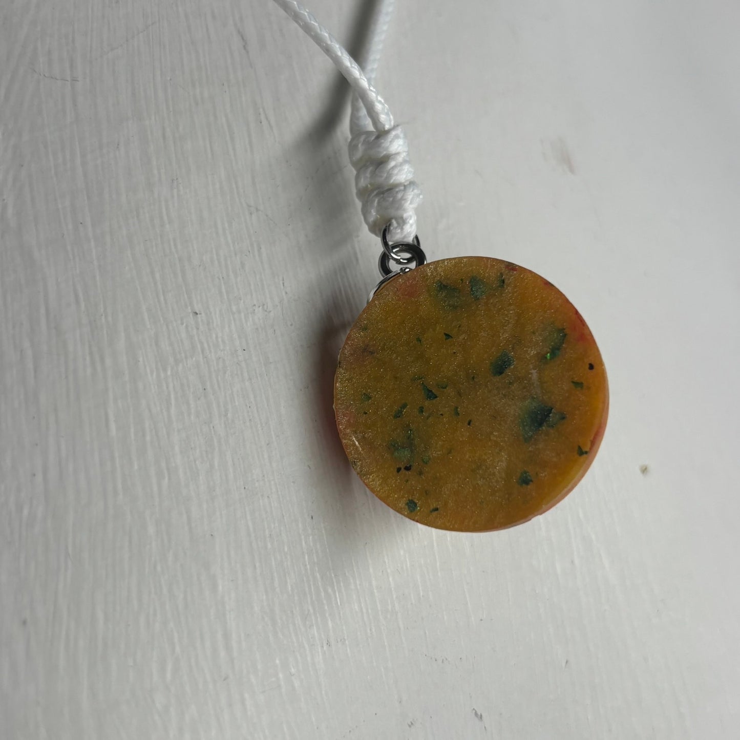 Vintage Knight - Handmade Resin Chess Necklace