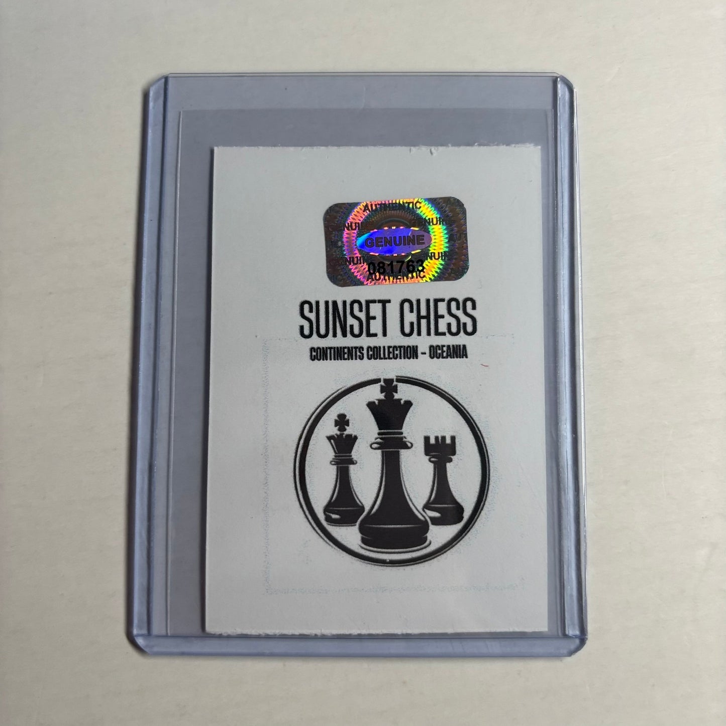 Oceania Collection - Trading Card