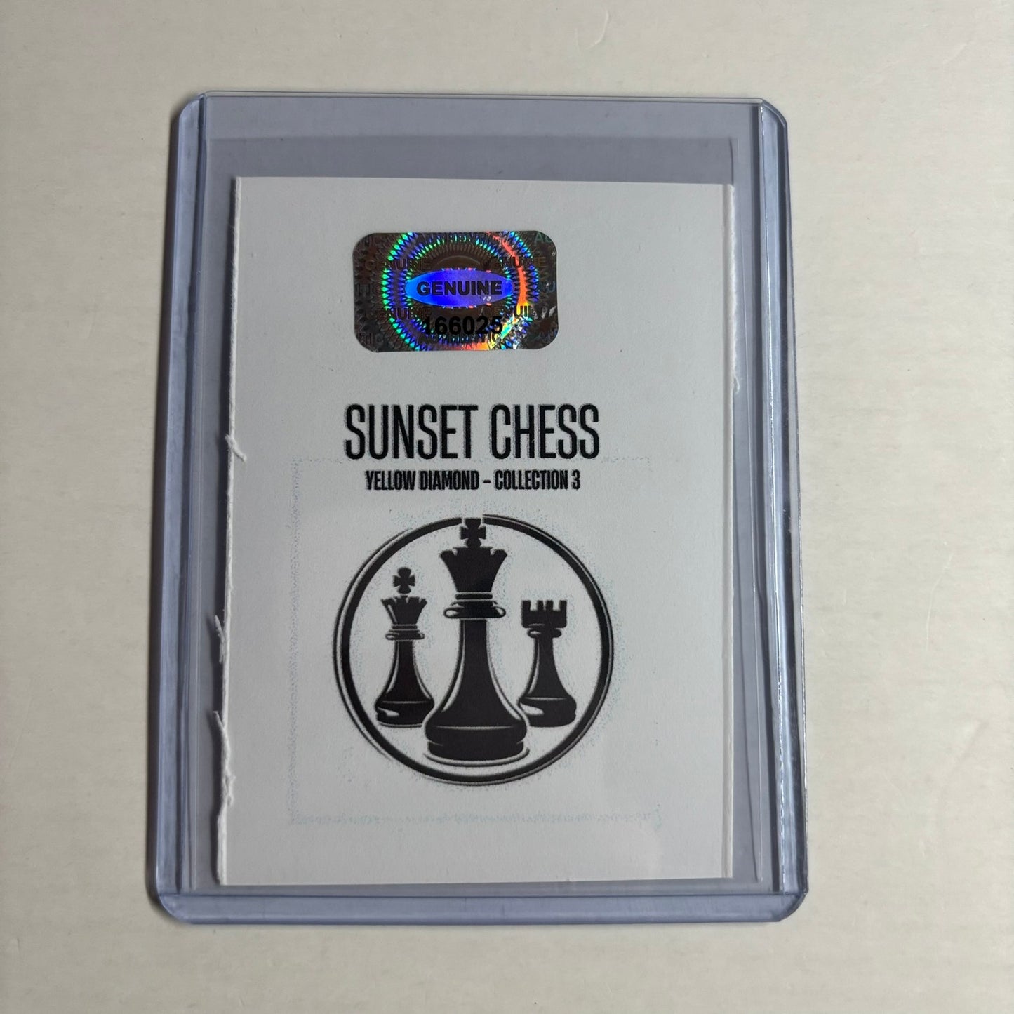 Yellow Diamond Collection 3 - Trading Card