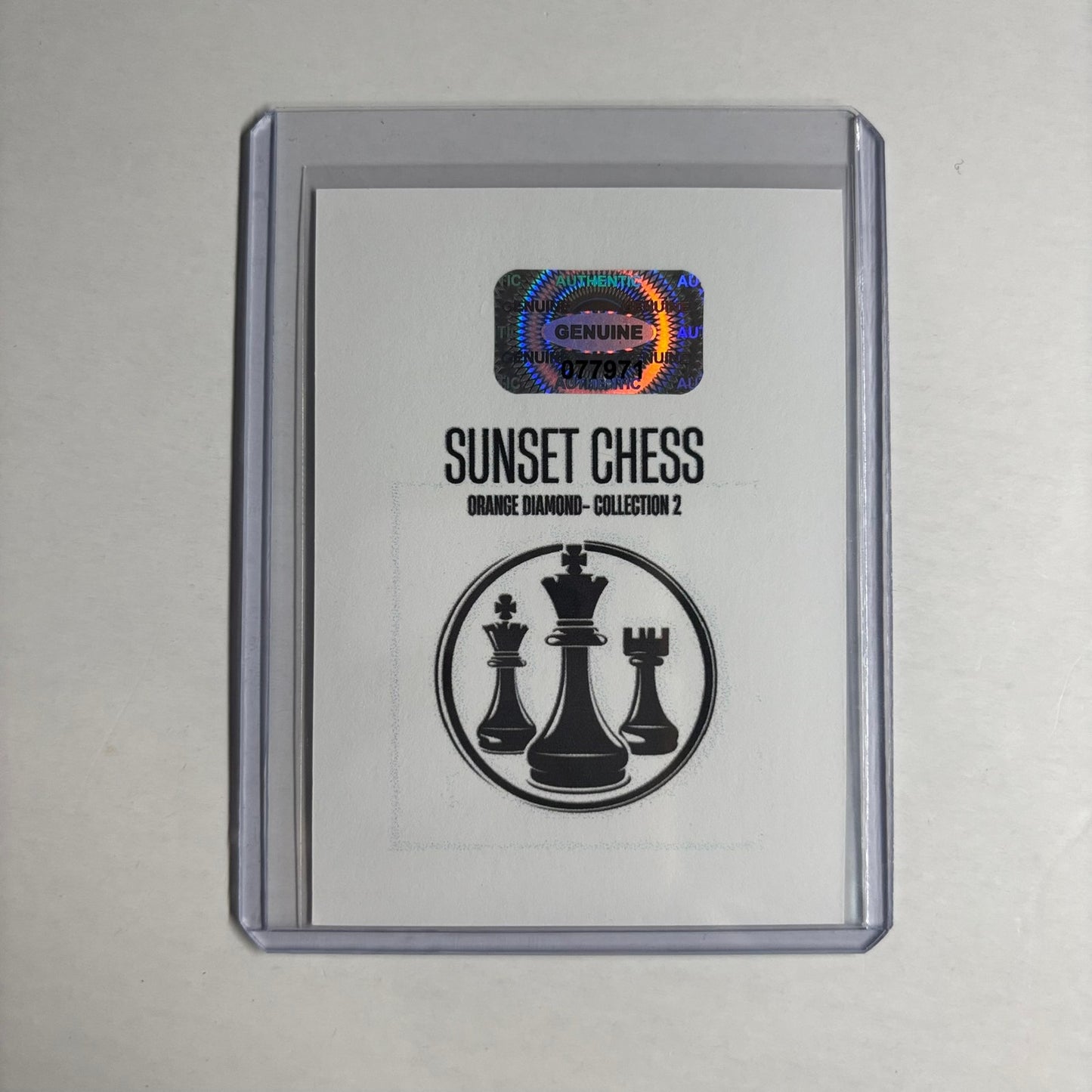 Orange Diamond Collection 2 - Trading Card