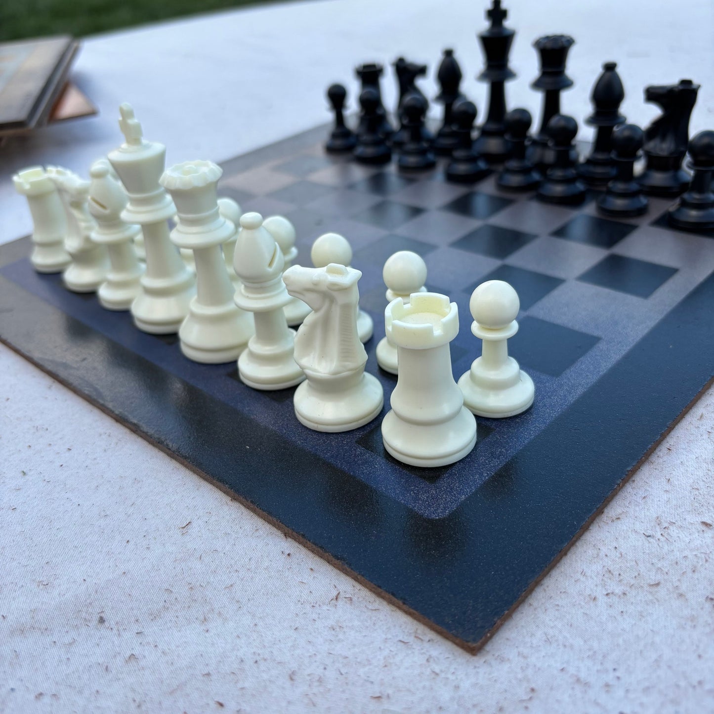 Classic Vintage - Painted Chess Set