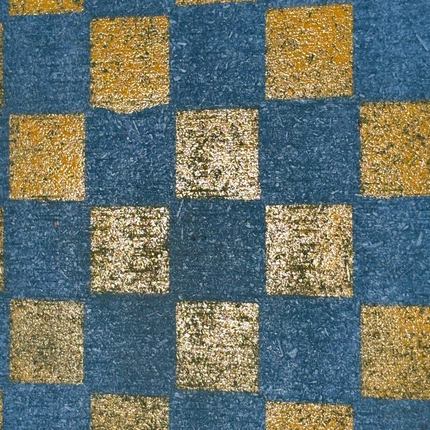 Blue Yellow - Painted Chess Board