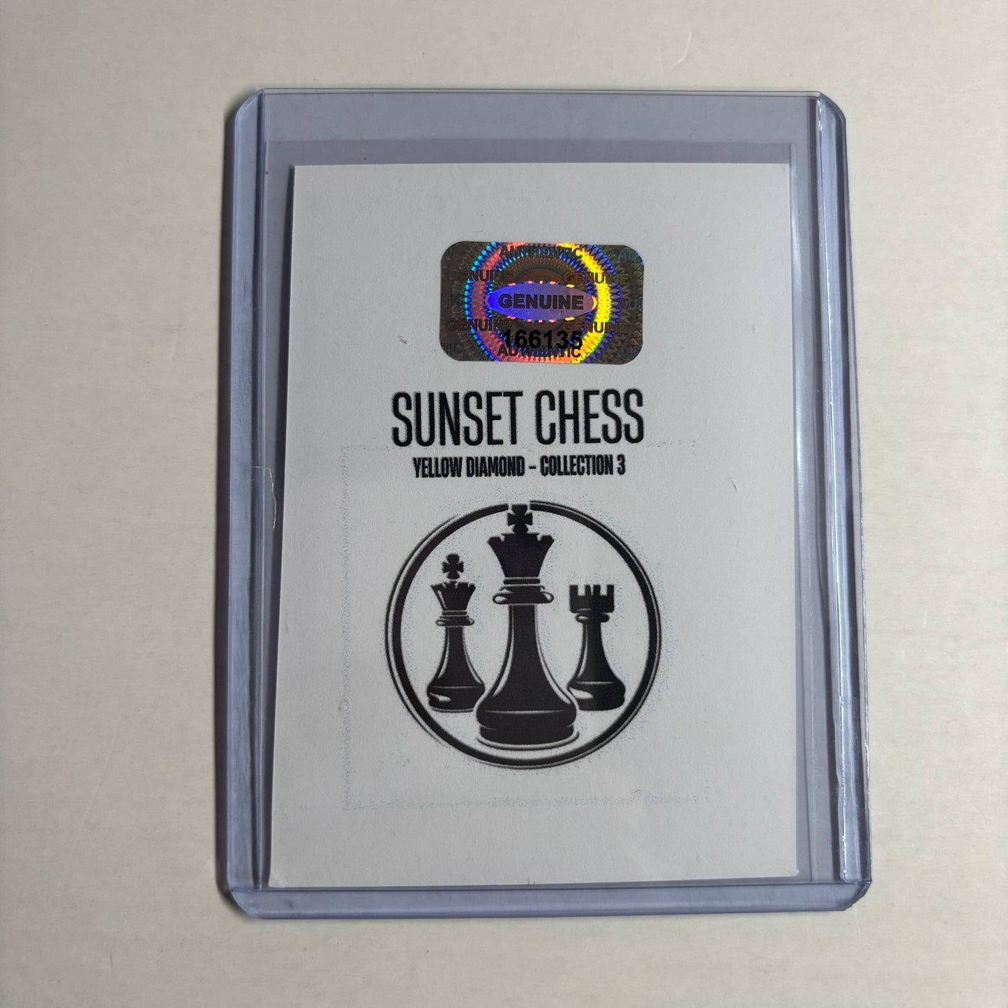 Yellow Diamond Collection 3 - Trading Card