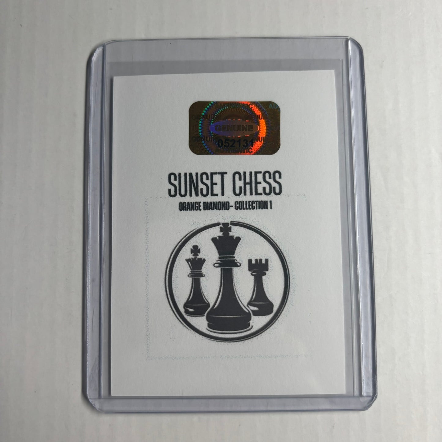 Orange Diamond Collection 1 - Trading Card