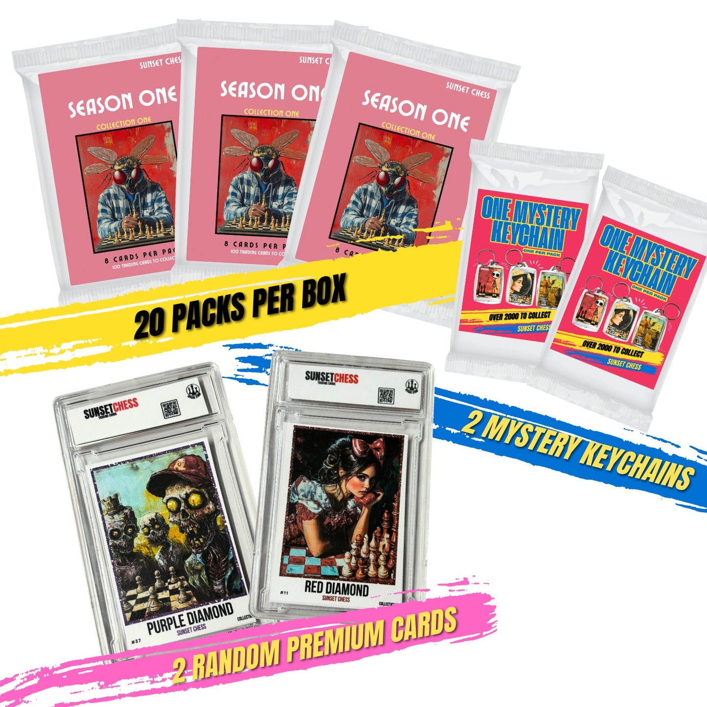 Season One Box 1 - Jumbo Box Pack - Chess Trading Cards