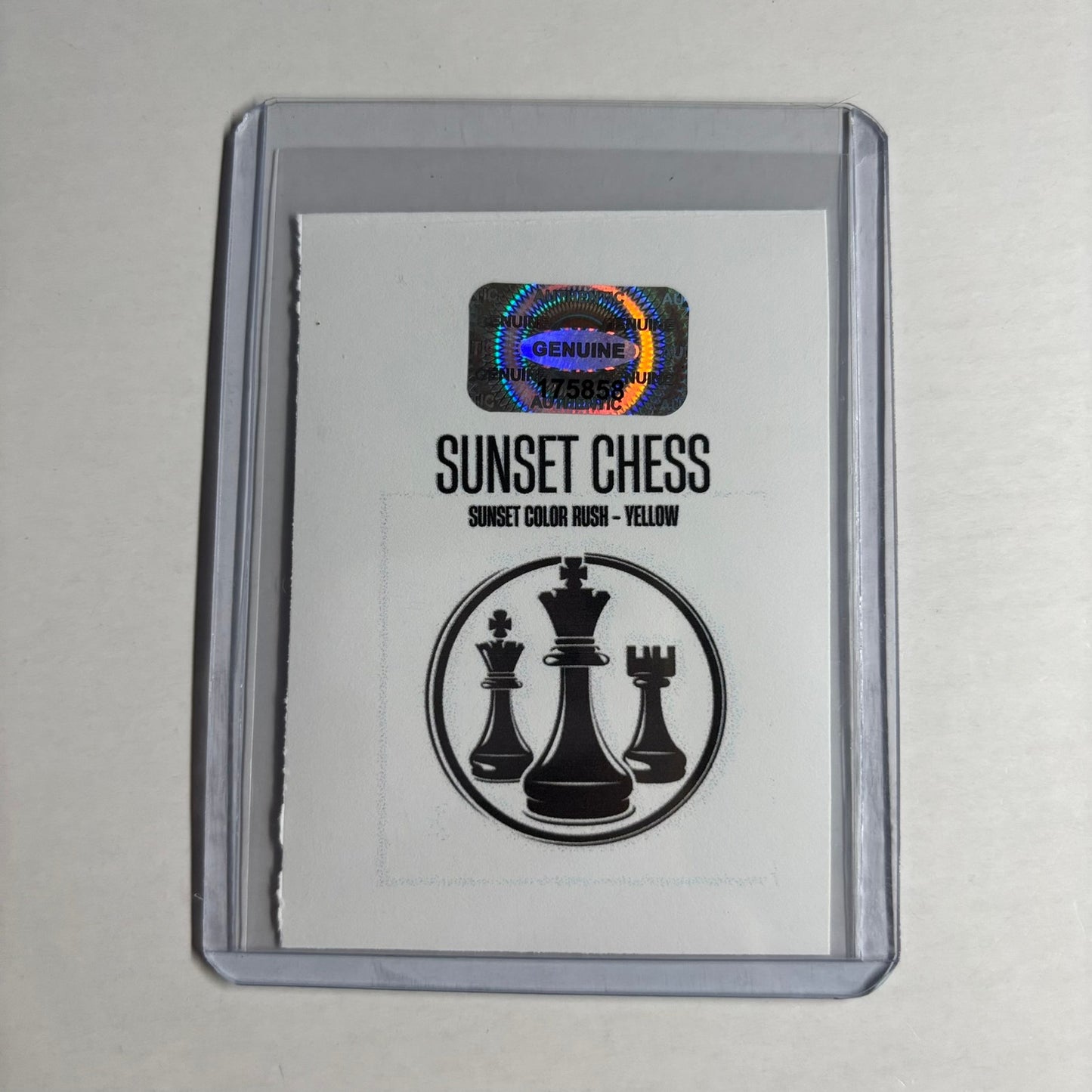 Yellow Collection - Trading Card